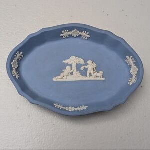 Wedgwood Blue and White Decorative Tray